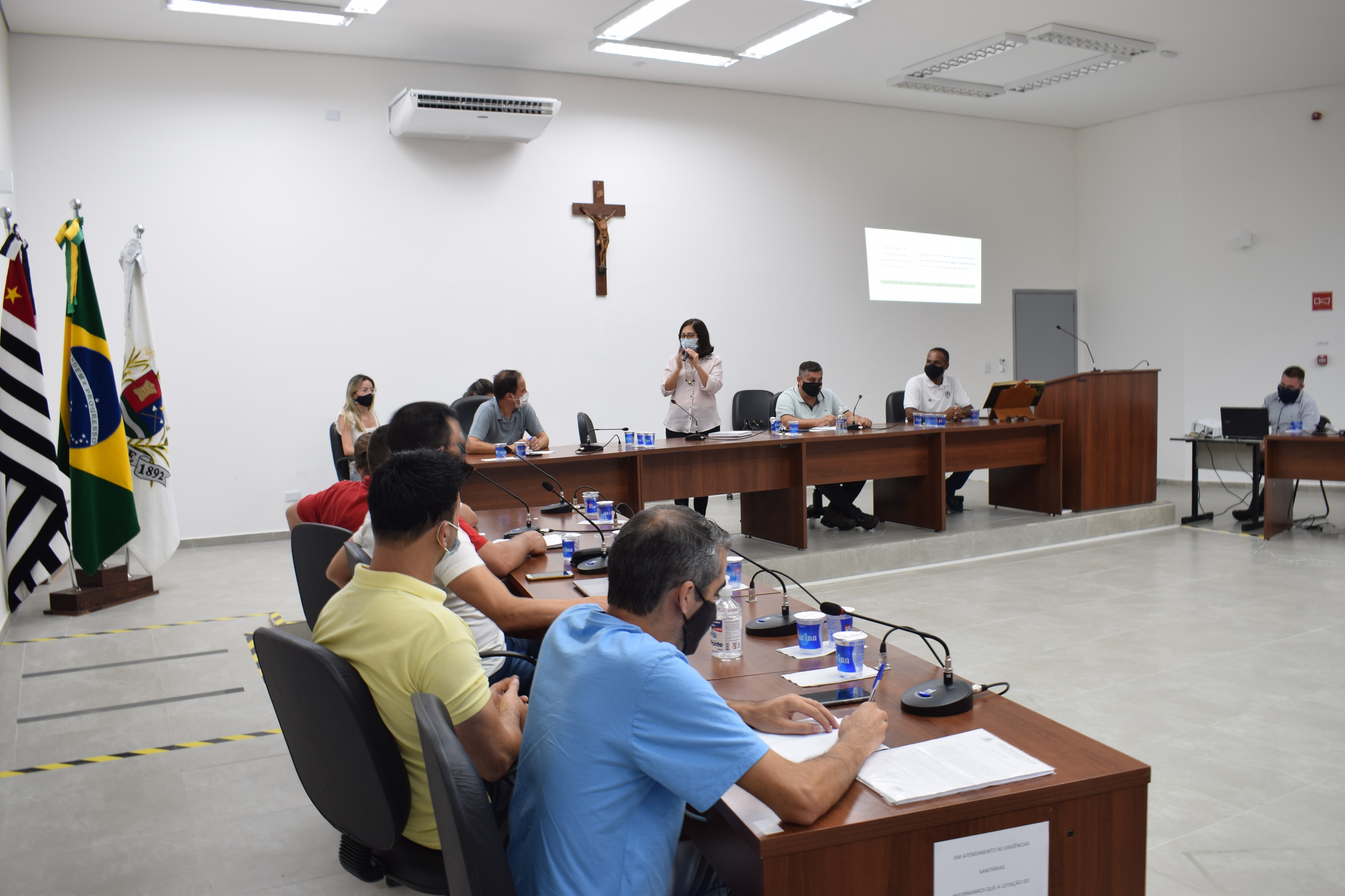 Reunião dos vereadores com a Secretaria da Educação para debater a volta às aulas