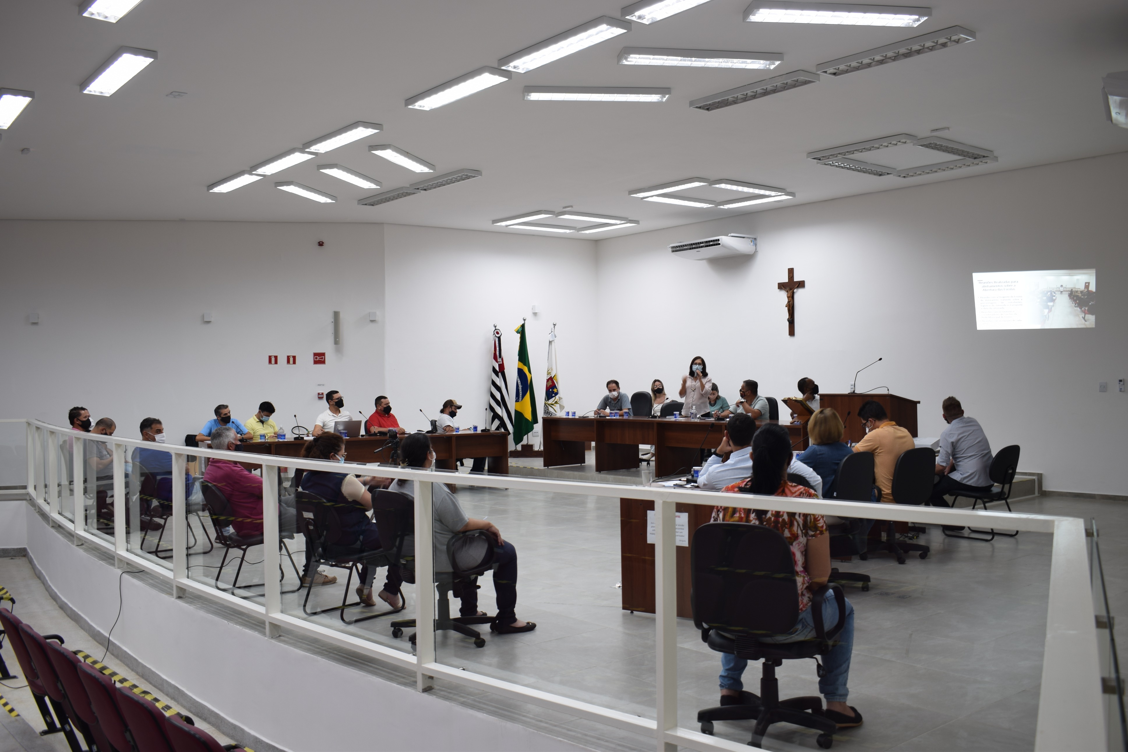 Reunião dos vereadores com a Secretaria da Educação para debater a volta às aulas