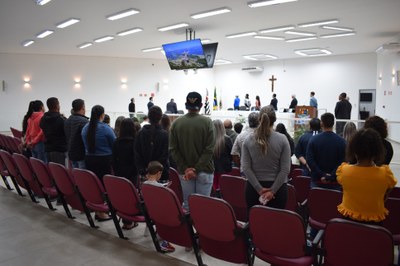 Homenagem aos atletas do município