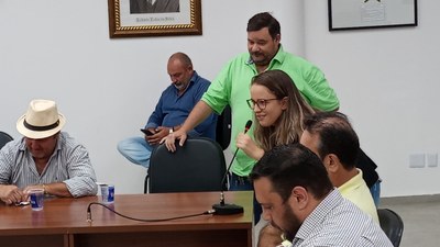 Reunião com o deputado estadual Márcio da Farmácia