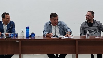 Reunião com o deputado estadual Márcio da Farmácia