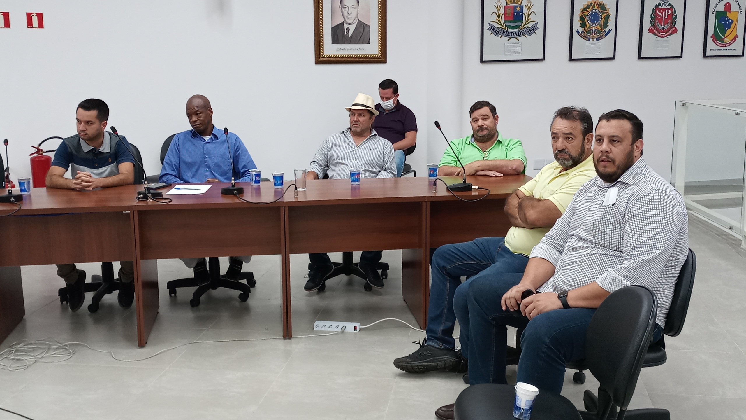 Reunião com o deputado estadual Márcio da Farmácia