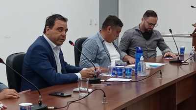 Reunião com o deputado estadual Márcio da Farmácia