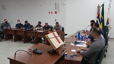 Reunião com o deputado estadual Márcio da Farmácia