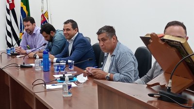 Reunião com o deputado estadual Márcio da Farmácia