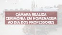 15/10/2021 - Homenagem ao dia dos professores