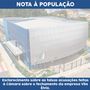 30/01/2023 - Nota de Esclarecimento à população